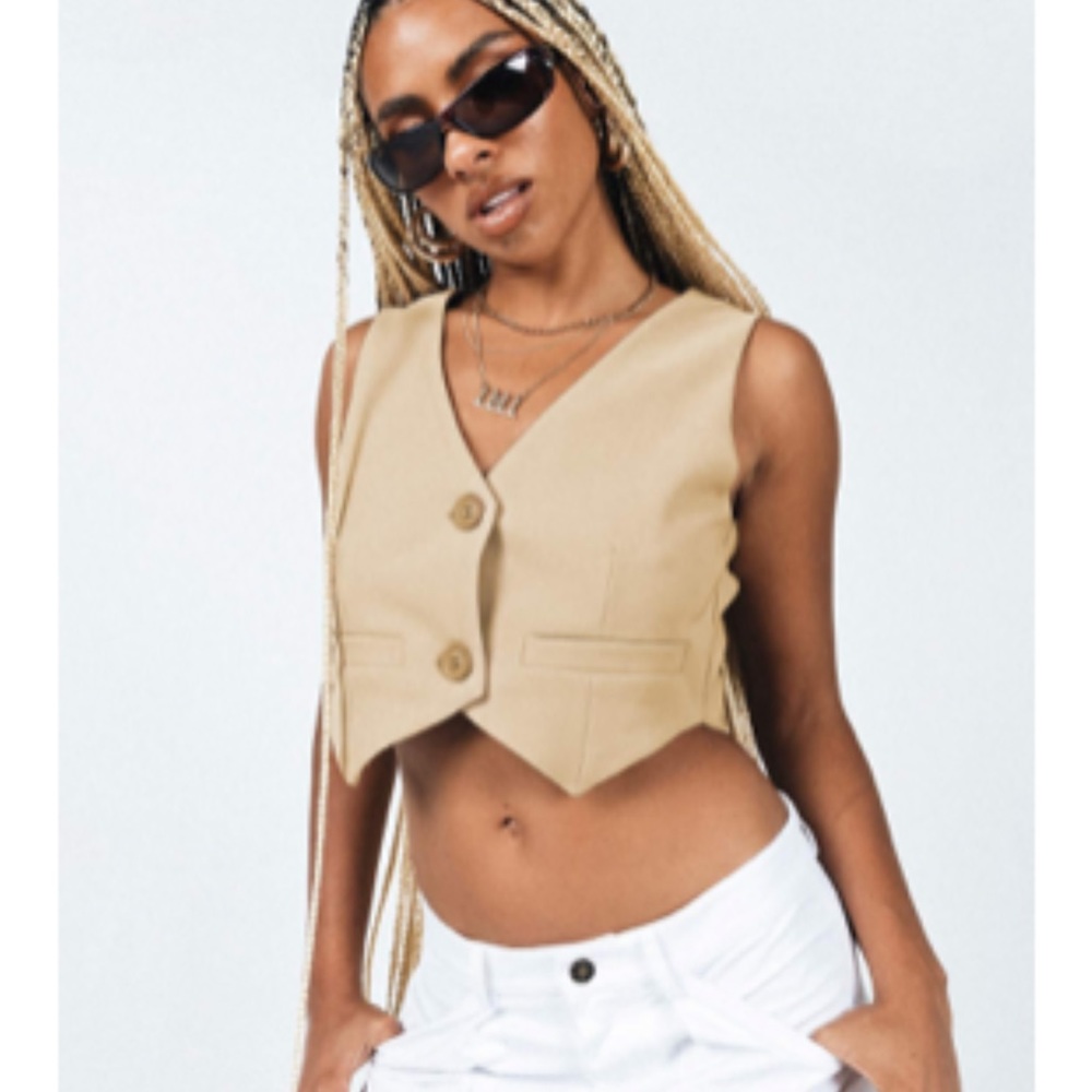 Brenner Top Beige - US  NWT
